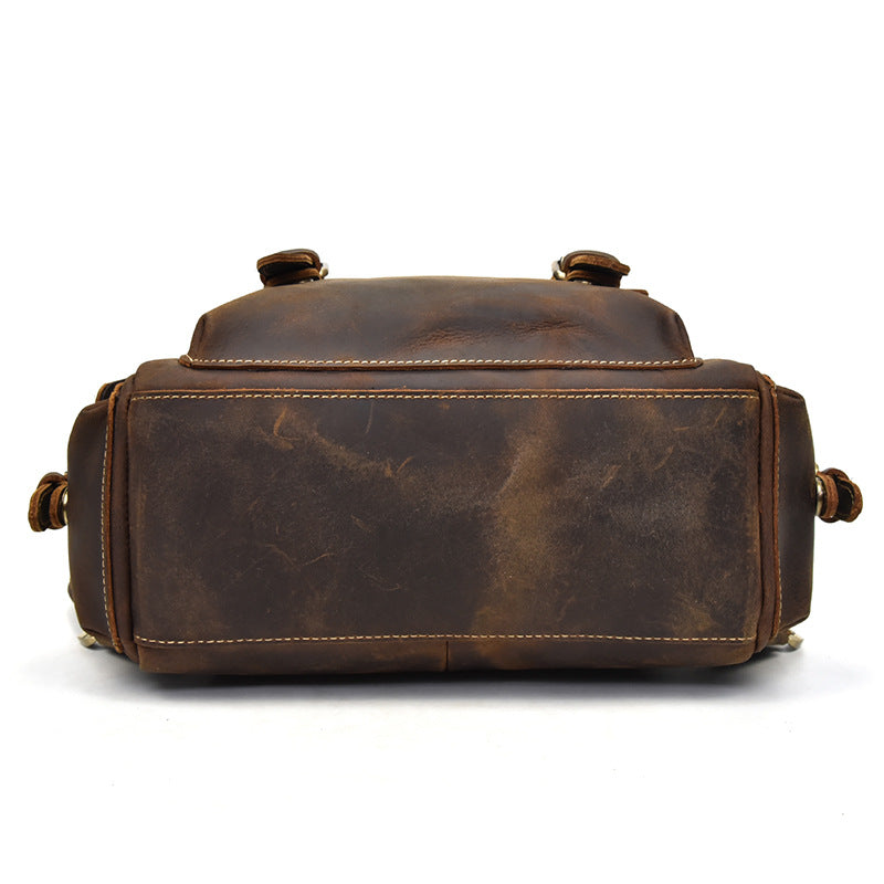 Nathan - Water-Resistant Leather Rucksack