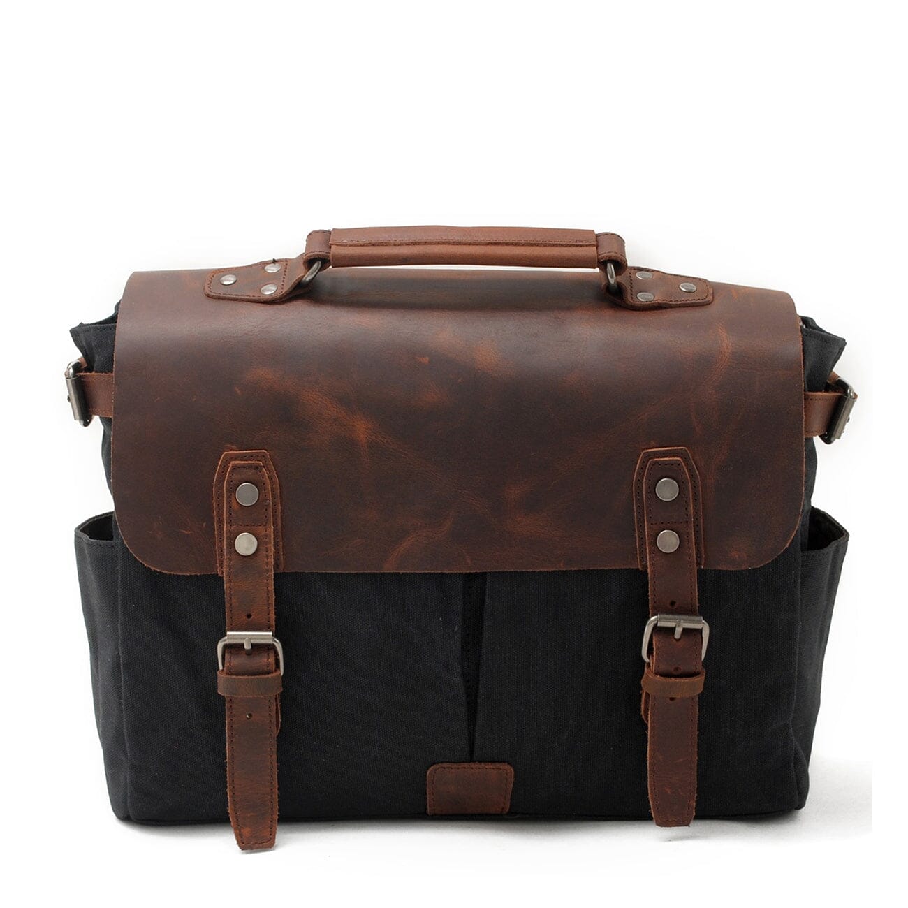 Alexander - Vintage-Style Canvas Crossbody Messenger Bag