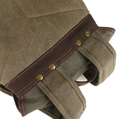 John - Heavy-Duty Canvas Hiking Backpack