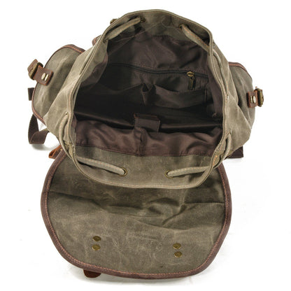 John - Heavy-Duty Canvas Hiking Backpack