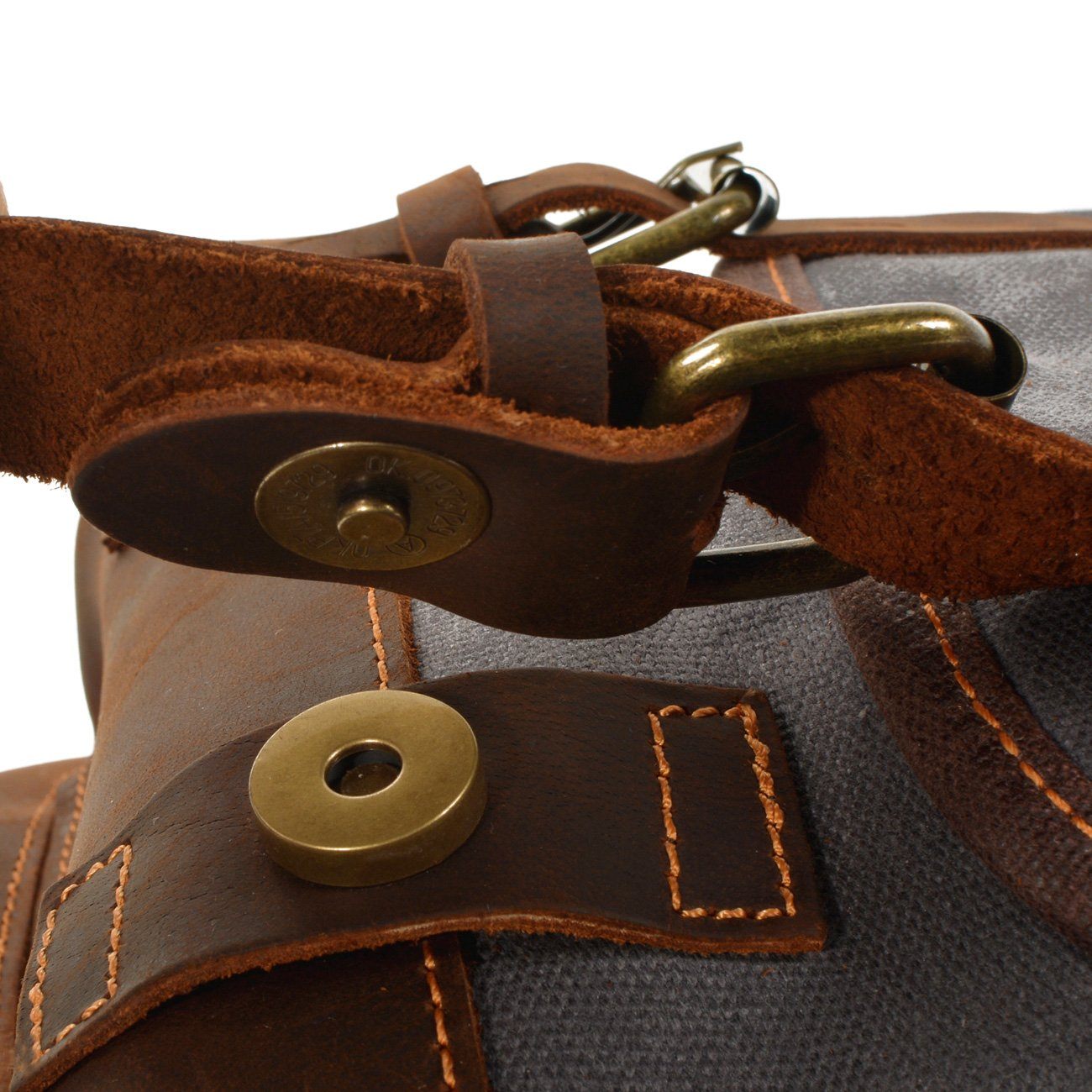John - Heavy-Duty Canvas Hiking Backpack