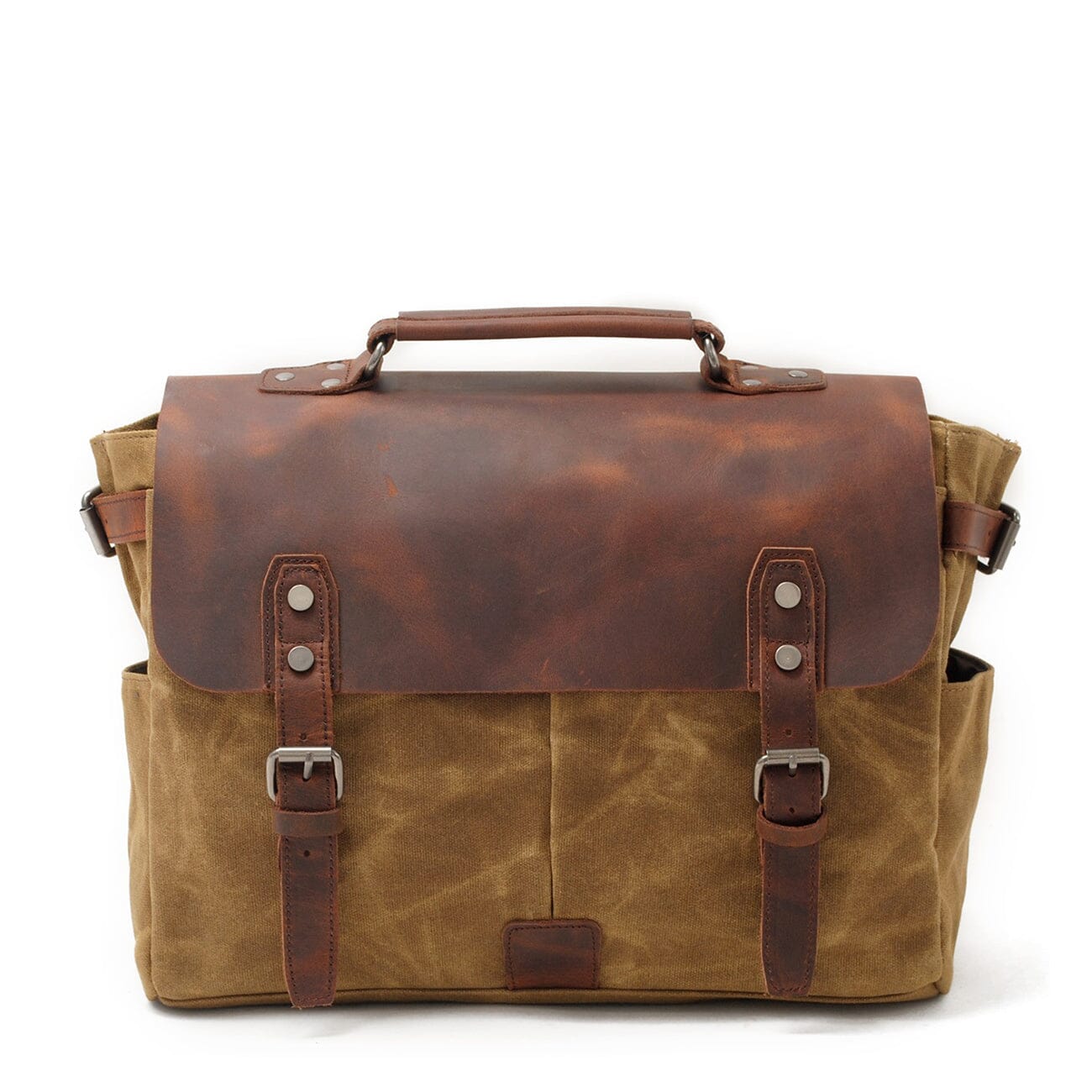 Alexander - Vintage-Style Canvas Crossbody Messenger Bag