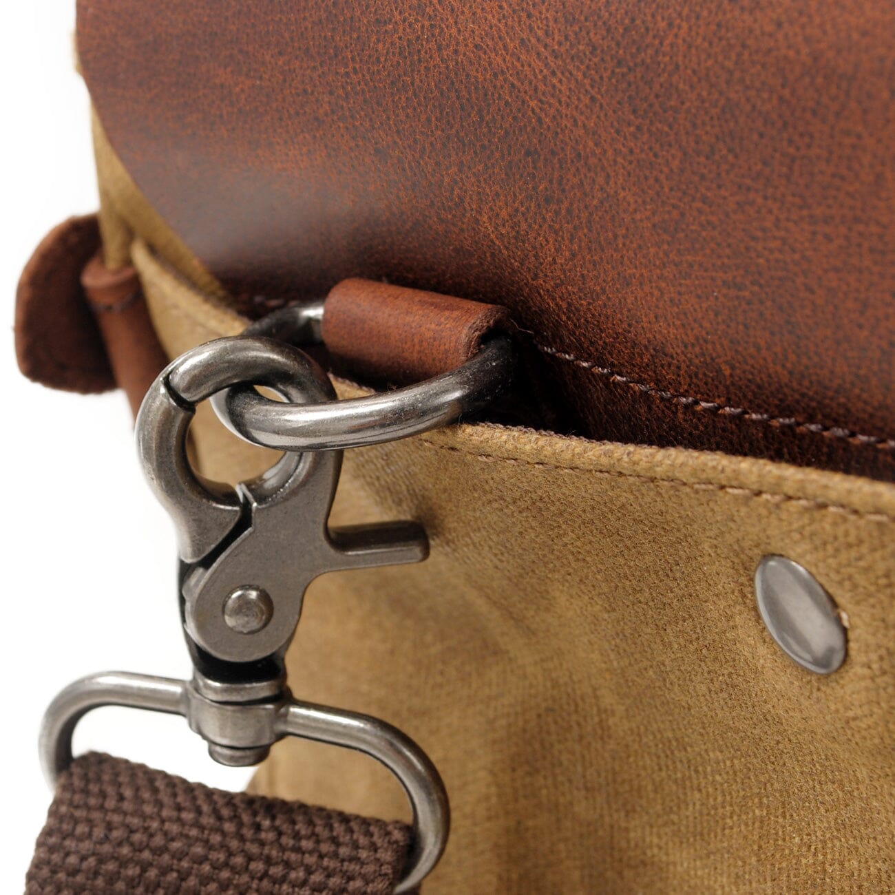 Alexander - Vintage-Style Canvas Crossbody Messenger Bag