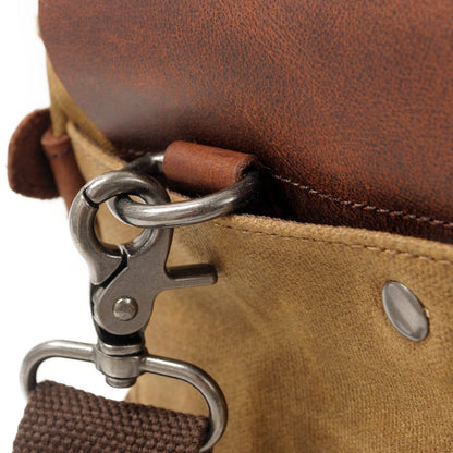Alexander - Vintage-Style Canvas Crossbody Messenger Bag